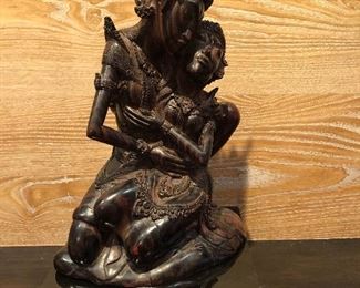 Beautiful signed Bali sculpture 