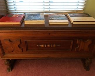 Large cedar chest