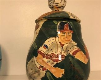 Patricia Schneider Cleveland Indians cookie jar