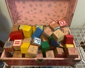 Vintage Wooden Blocks!