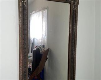 Vintage Metal Frame Mirror!