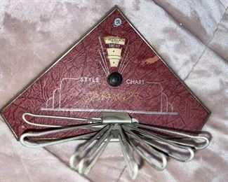 Boy Scout Uniform Style Chart Nu-Dell Mfg Chicago 1937!