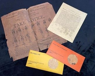 HDL Antiqued Reproductions of Historical Documents!