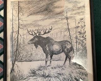 “Bull Moose” by H. Klussmann 1968!
