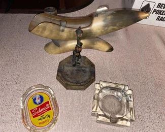 Bull Horn Ashtray, Etc!