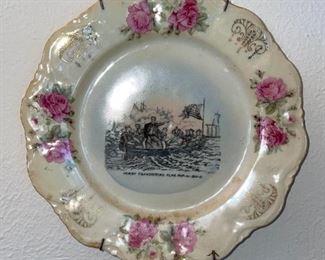 Vintage Rose Wall Plate!