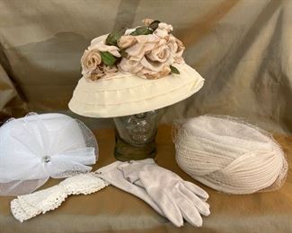 161 Vintage Ladies Hats  Gloves