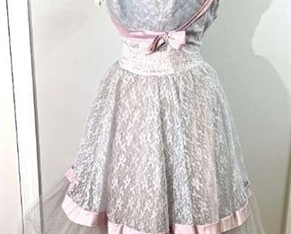 154 Vintage Tulle Dress