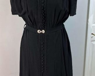 074 Vintage Shirt Waist Dress