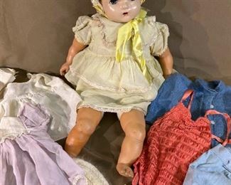 035 Vintage Horsman Doll