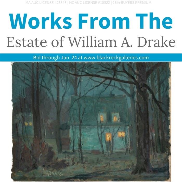 Works from the Estate of William A. Drake CT Instagram Post