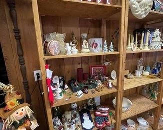 Christmas Shelving Close up