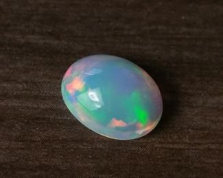 Firey 1.11 Carat Natural Welo Opal Gemstone
