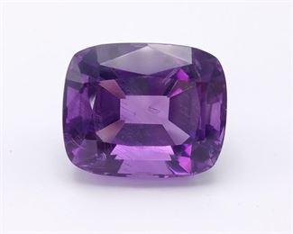 Rich, Deep 16.70 Carat Natural Amethyst Gemstone