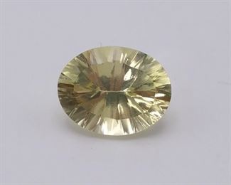 Fancy, Starburst Cut Natural Citrine; 7.54 Carats