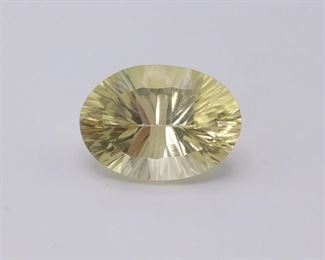 Fancy Cut. Starburst 13.48 Carat Natural Citrine