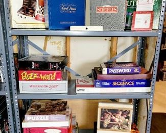Games, board games, puzzles