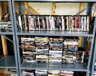DVD's, CD's, 