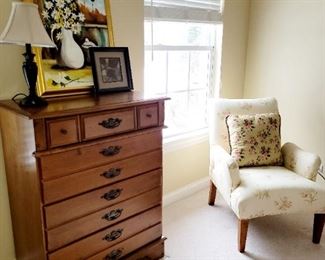 Dresser, Occasional Arm chair