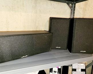 Polk Audio, Center Speaker, side speakers 