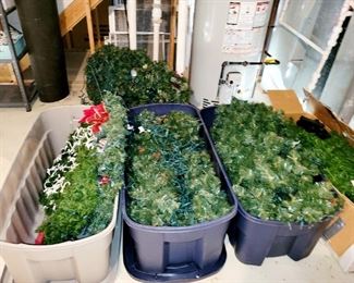 Greenery, Garland, Christmas Decor