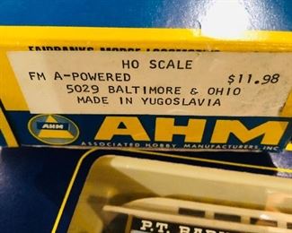 AHM, engine, HO Scale. 
