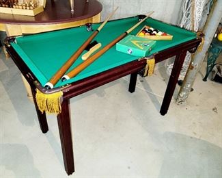 Mini, pool table, Minnesota Fats Table