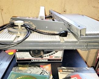 Craftsman, table saw, 8" Direct Drive 