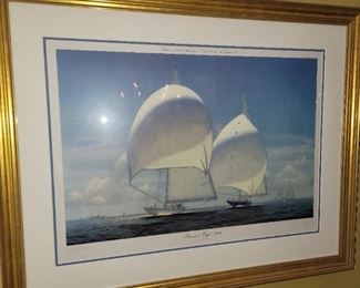 America's Cup, by Michael Keane, 1934