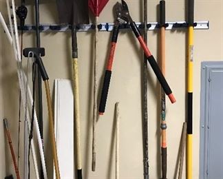 Garage items, household and yard tools