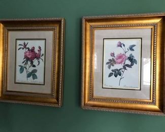 2 framed roses 
Best offers