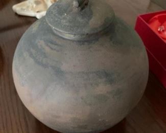 Vintage Jon Oakes Raku Ceramic Pottery