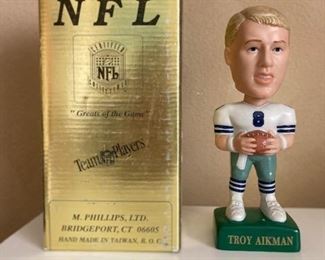 Collectable Bobing Head Dolls Troy Aikman