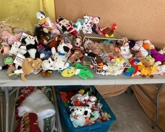 Beanie Babies (lots of Disney character)