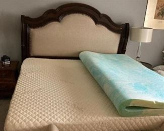 King Size Bed with Plush Mattress