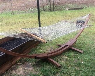 Hammock with Awesome Stand