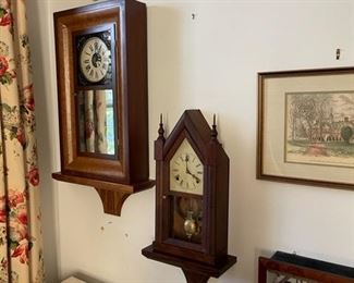 Two more antique clocks