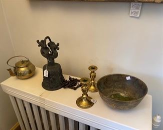 Chinese brass and iron