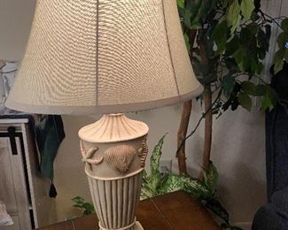End table lamp - matches floor lamp. 