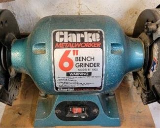 Clarke 6" Bench Grinder 