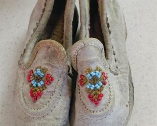 Vintage Child's Indian Slippers