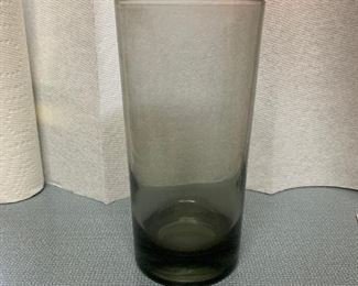 MCM smoky glass highball glass set of 6