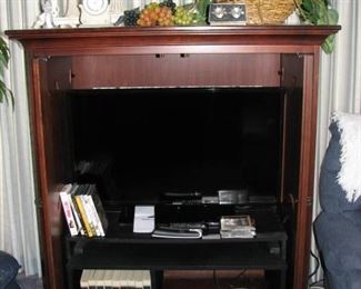 TV and entertainment center