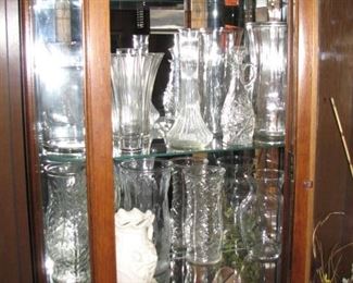 misc. glass and pottery
