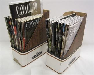 56 VOLUMES OF CAVALLINO THE JOURNAL OF FERRARI HISTORY MAGAZINES