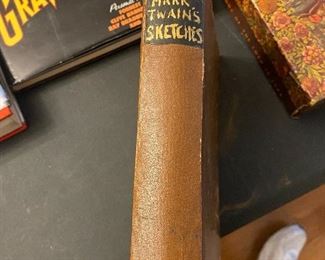 First edition Mark Twain Sketches
1875 