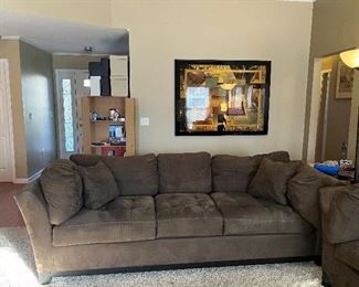 Nice comfy sofa - great for watching your favorite show. 