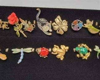 17 Brooches