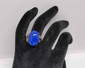 Blue Iolite Ring