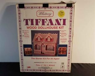 Tiffani wood dollhouse kit
